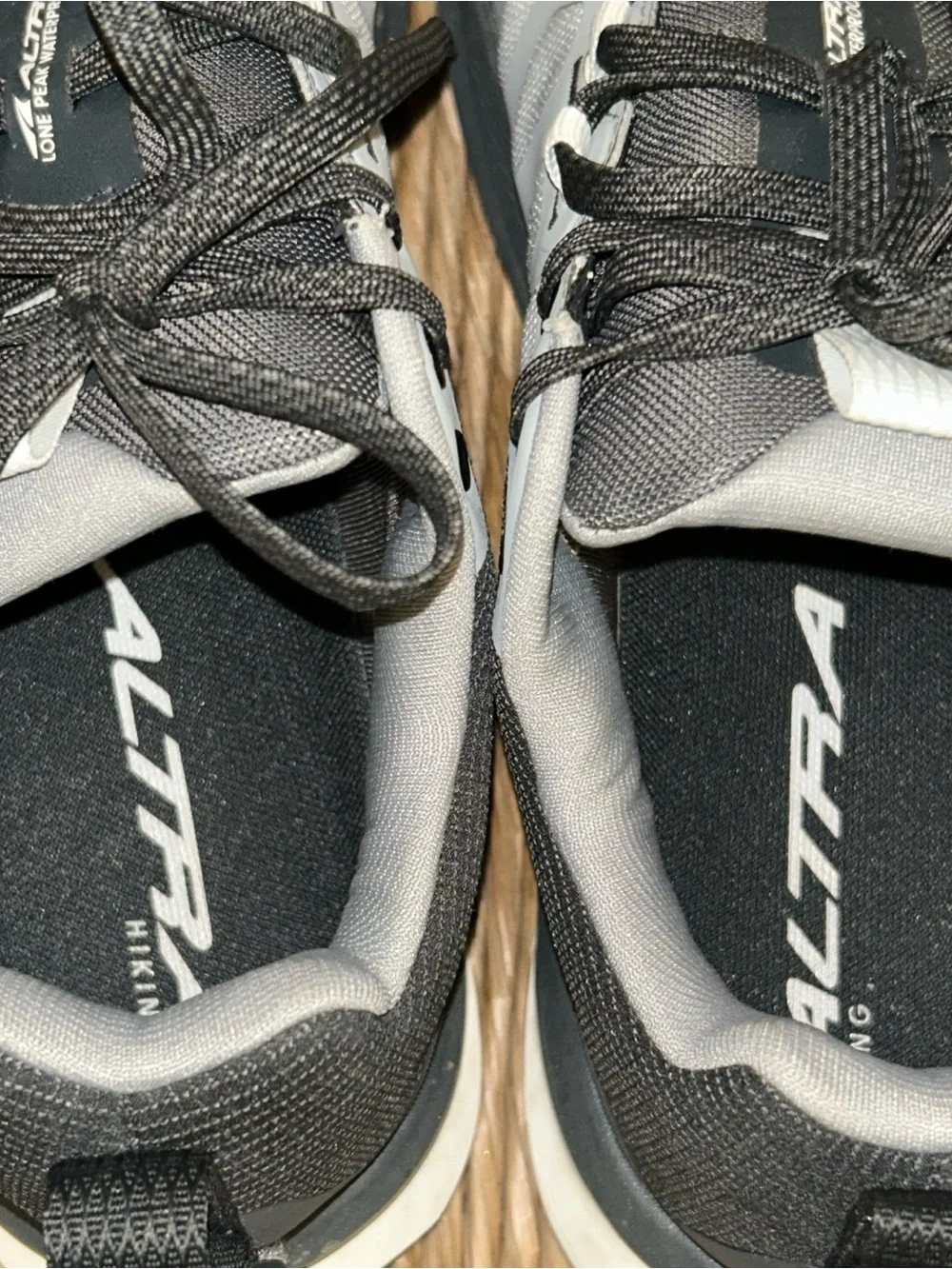 Altra Men’s Gray and Black Trail Running Shoes